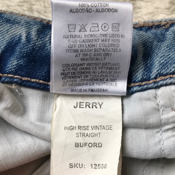 DL1969 Jerry High Rise Vintage Straight Buford Size 26 - Picture 6 of 16